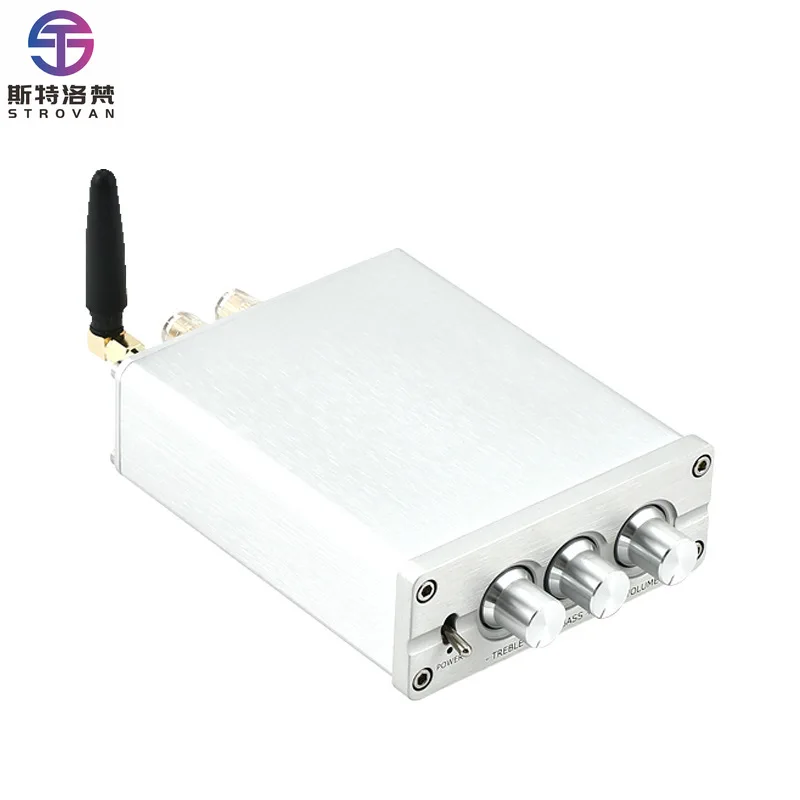 

Aluminum Stereo Audio Component Amplifiers Receiver 100Wx2 Home Dual Channel 5.0 Sound Speaker Supporting MP3/WMA/WAV/FLAC
