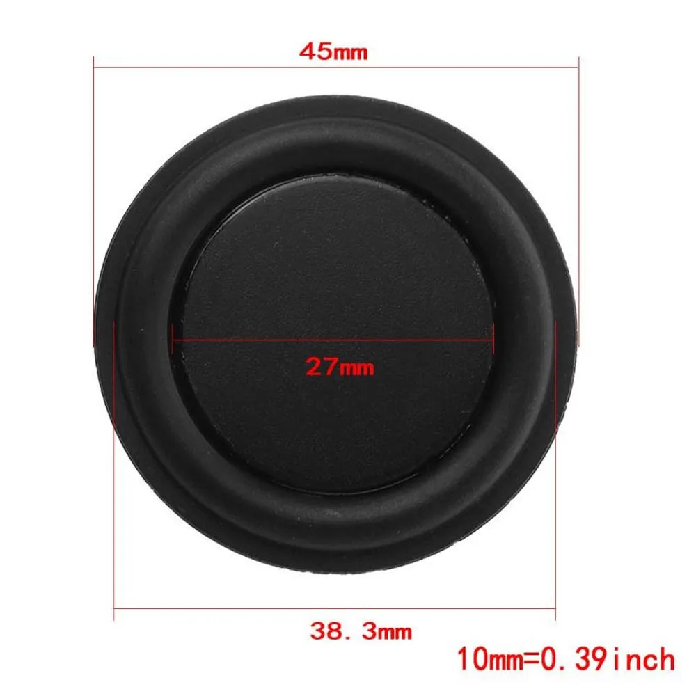 62mm 50mm Subwoofer Speaker 30mm Home Theater Repair Kit Passive Radiator Woofers Speaker Vibration Membrane Bass Rubber