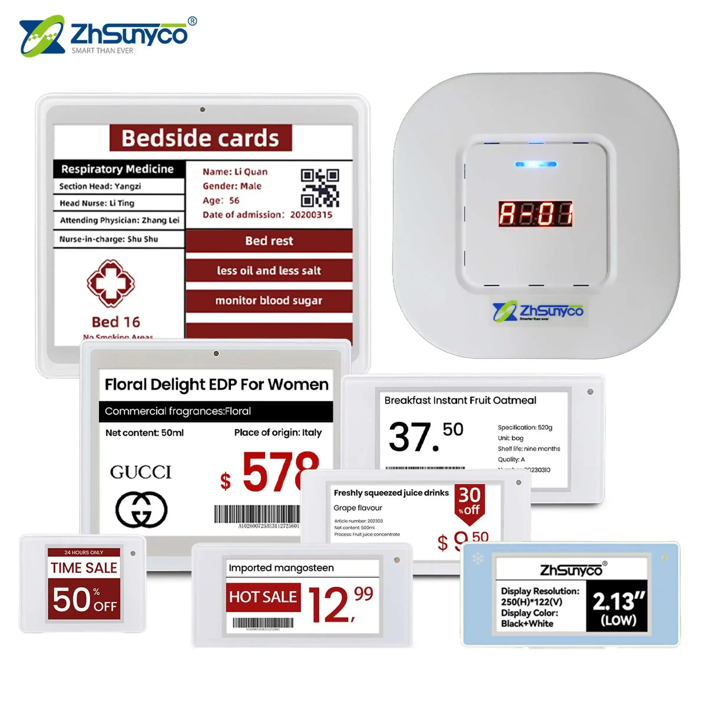 2.4Ghz E-Ink Esl Demo Kit Electronic Shelf Labels Sample Wireless Demo Kit E-Ink Price Tag