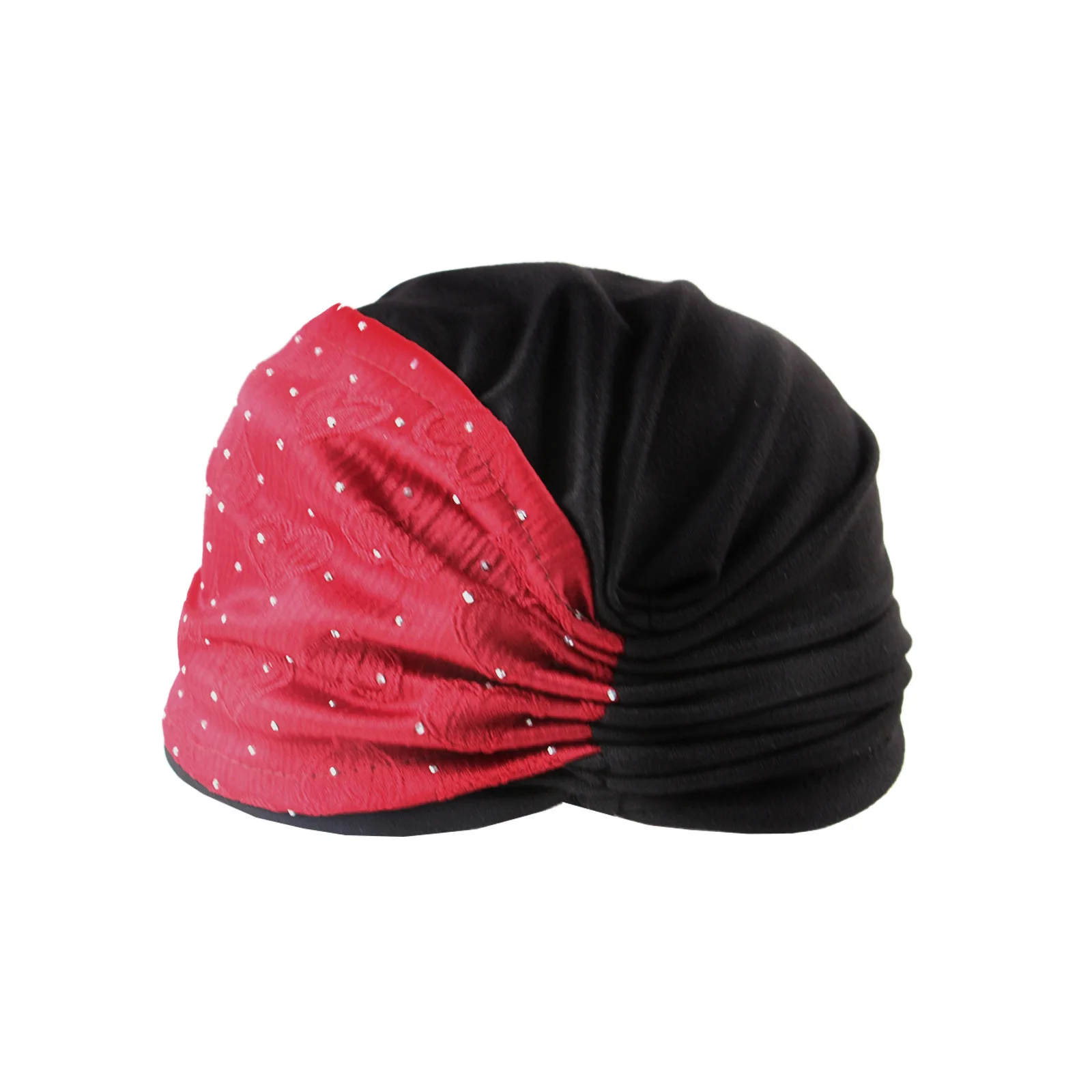 

Модный индийский тюрбан, женский капот, мусульманский внутренний хиджаб, плиссированный платок, шапочки от выпадения волос, химиотерапия, повязка на голову, Turbante Mujer