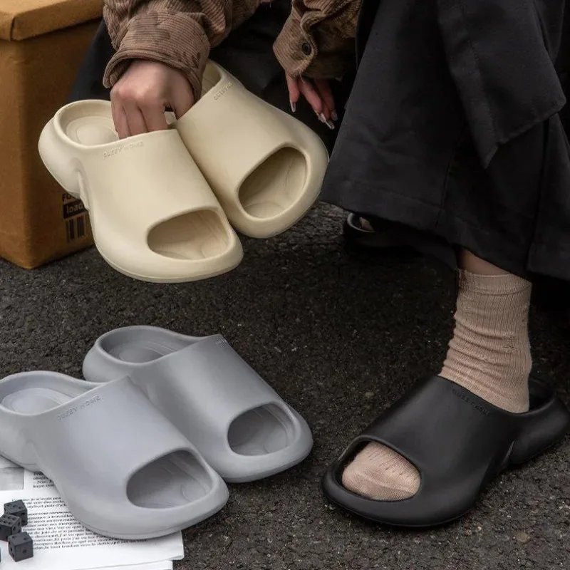 

Мужские тапочки, без запаха ног, летняя уличная одежда, домашняя ванная комната в помещении, нескользящая пара на толстой подошве, наступление дерьма