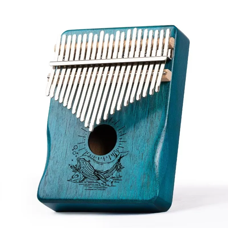 17 Keys Box Type Kalimba Thumb Piano Manual Tune Finger Piano Portable Musical Instrument Birthday Gift For Kids Beginners