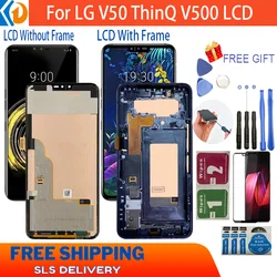 For LG V50 ThinQ 5G V500 V500N V500EM V45PM Display Touch Screen Digitizer LG V50 LCD Replacement