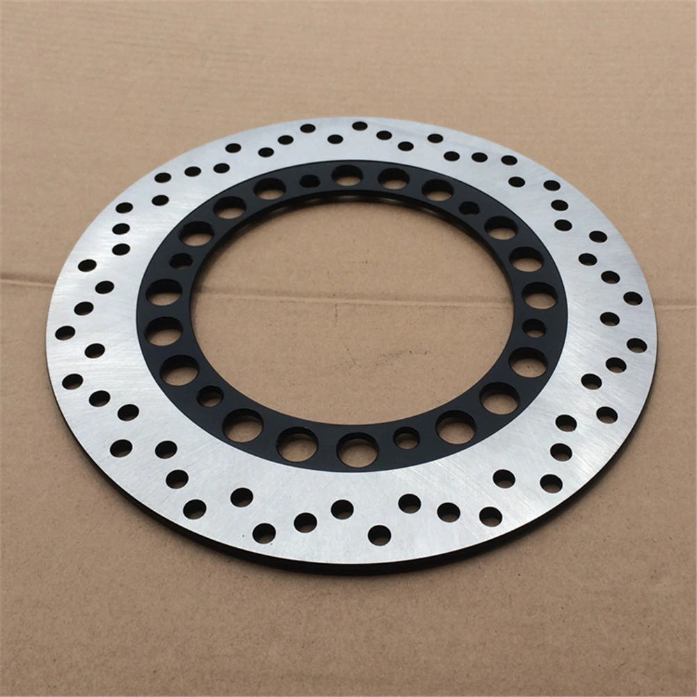 دراجة نارية الجبهة مكبح قرصي لوحة ل Jianshe ياماها Linhai YBR125 JYM125 JS125 2006-2009 YBR JYM 125 قرص الفرامل أجزاء النظام #6