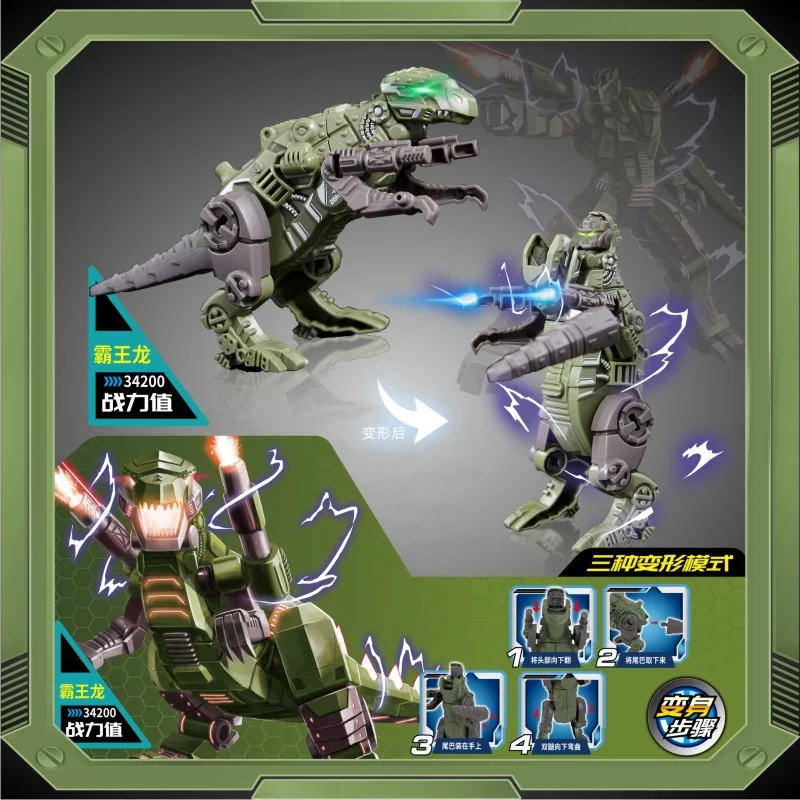 

Children's Deformation Robot Model 5-in-1 Dinosaur Team Integrated Assembly Boy Toy Children's Gift