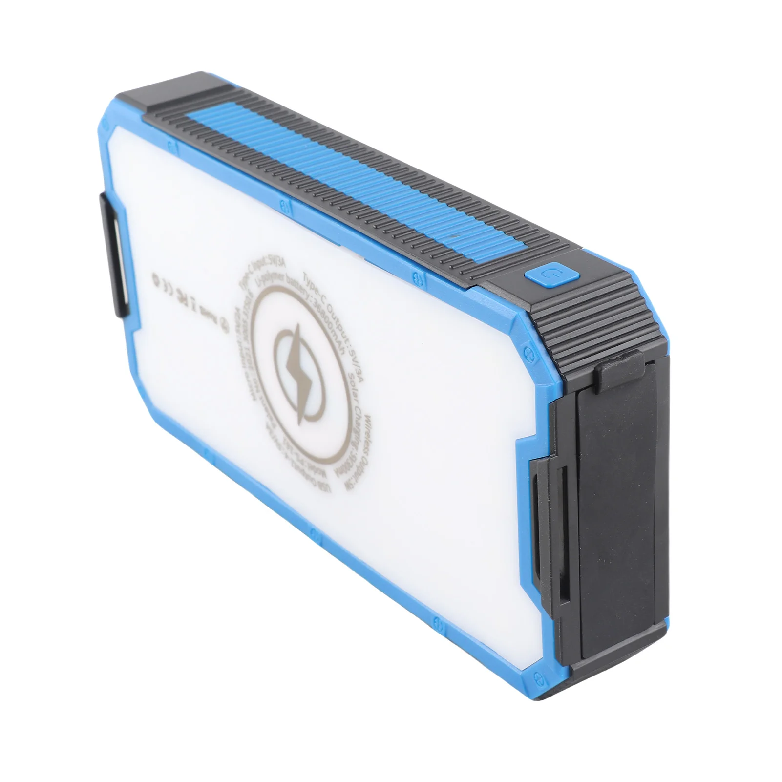 بنك الطاقة الشمسية 36800mAh 34 المصابيح 4 USB الناتج نوع C مايكرو المدخلات الشمسية بطارية خارجية شاحن بالطاقة الشمسية قوة البنك للتخييم 15% #4