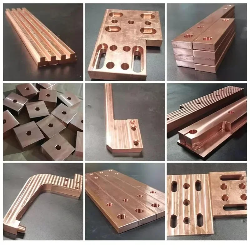 

99.9% T2 Pure Copper Plate 100x100mm for CNC Machining, Customized Sizes Available