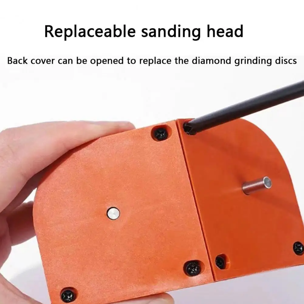 Lightweight Bit Sharpener Tool Drill Bit Sharpener Tool with Dual Grinding Wheels Heavy Duty Portable Electric Grinder for Drill