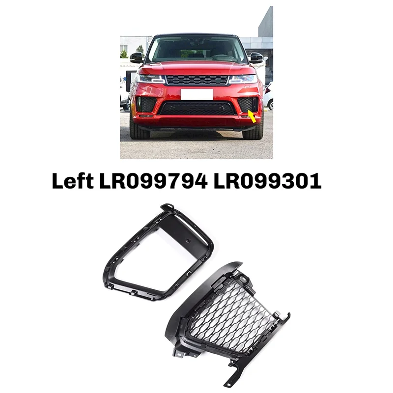 

Strict Front Bumper Outer Grille Vent Mesh Grill With Vent Panel For Range Rover Sport 2018-2019