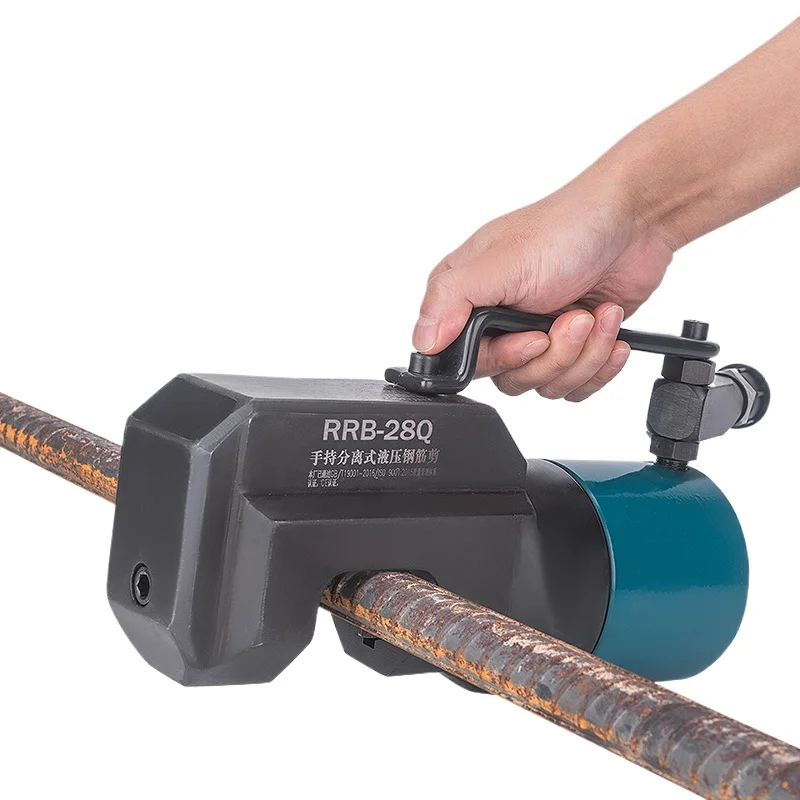 

Hydraulic steel bar cutting machine 8-32mm electric steel bar cutting machine, used for circular/deformed steel bars