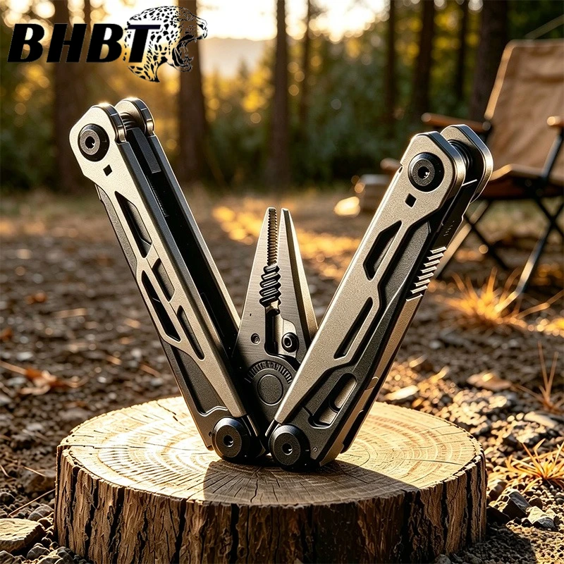 BHBT 25 in 1 Multi-tool Pliers EDC Pocket Knife Portable Outdoor Camping Gear Multi Functional Tool 7 Colors Multi Tool