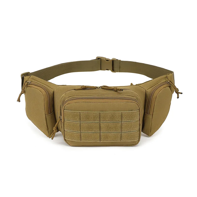 Outdoor Multi-Function Waist Bag for Men Durable and Wear-Resistant Sports Chest Bag Storage Crossbody Bag