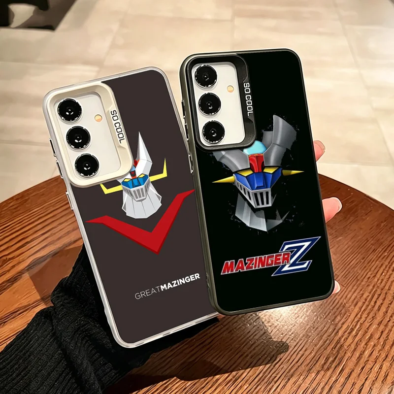 Retro Giant Robot Mazinger Z Prints Phone Case for Samsung A57 A37 A27 A17 A56 A36 A26 A16 A55 A35 A25 A15 Galaxy A05S A06 A07 A