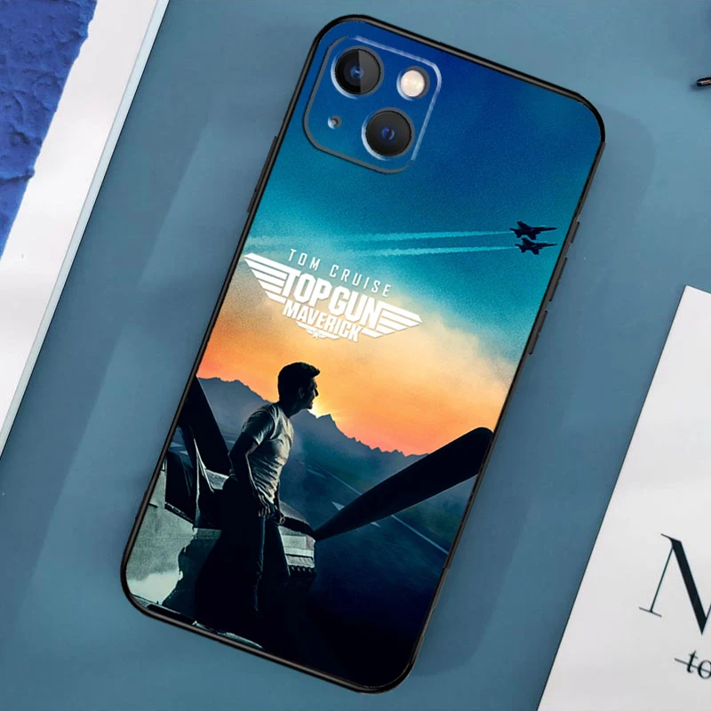 Top-Gun Maverick Movie Case For iPhone 16 14 13 12 11 Pro Max XS X XR Plus 12 13 Mini Cover Shell