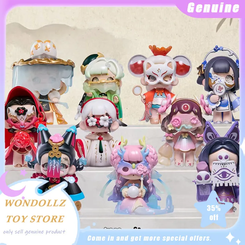 

Genuine Kasa Strange Tales Series Blind Box Kawaii Girl Action Figure Desktop Ornament Collection Model Surprise Girls Gift