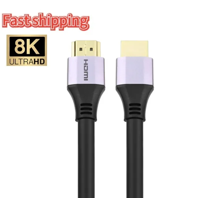 Support OEM&ODM Customable Certified 8K@60hz 4k @20hz 1080 Xxx Hd Video Hdmi To Hdmi Cable  Support Suppliers Cable Hdmi For Tv