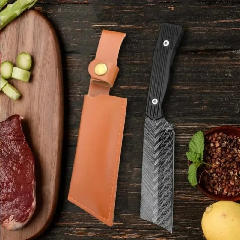 Stainless Steel Handle Butcher Boning Knife Slicing Meat Fruit Chicken Vegetables Meat Fish Kitchen Knives Chef's Knife Cleaver - view 6