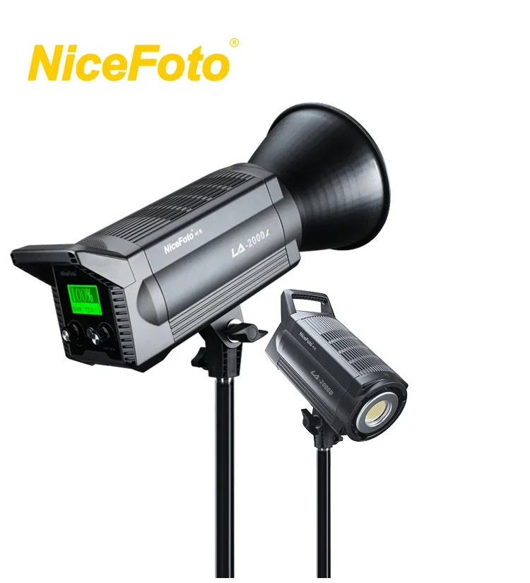 

NiceFoto LA-2000AB 200W Professional Video Continuous LED Film Photography Studio Light