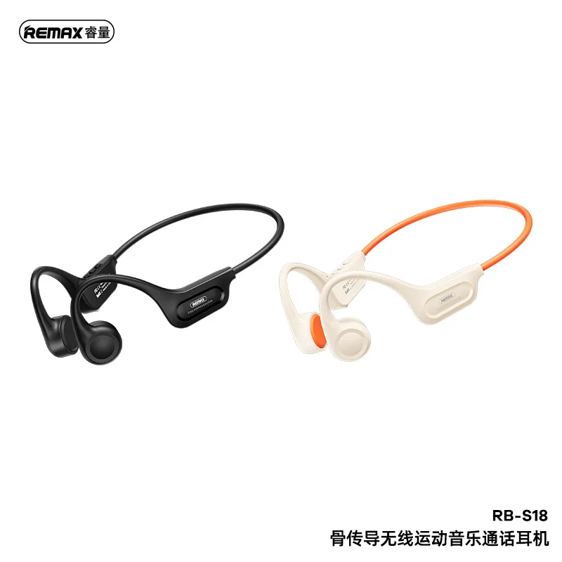 REMAX RB-S18 Auriculares deportivos ergonómicos de conducción ósea y comodidad con funcionalidad múltiple para ejercicio, llamadas y música