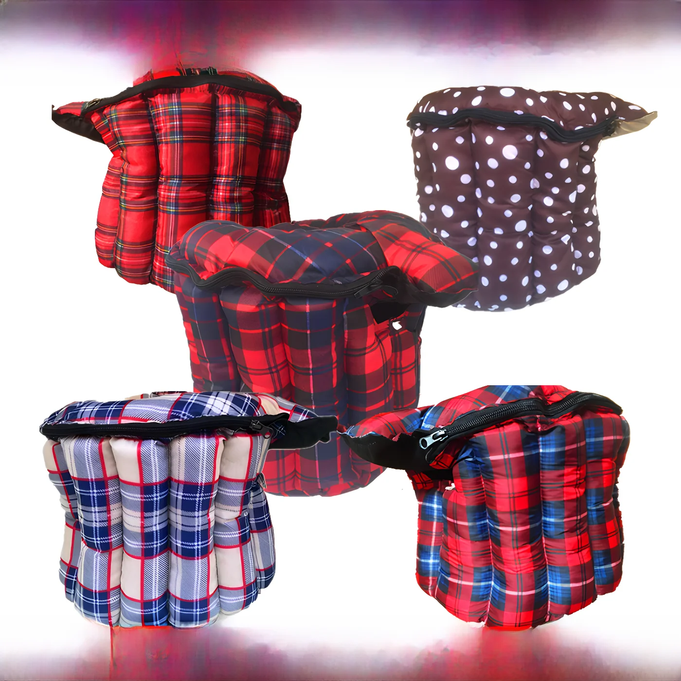 

Thiened Cotton Fong Prure Cooker Insulation Cover Insulation Bag Sandwich Bag Thermal Box Warm Barrel Cloth Foam