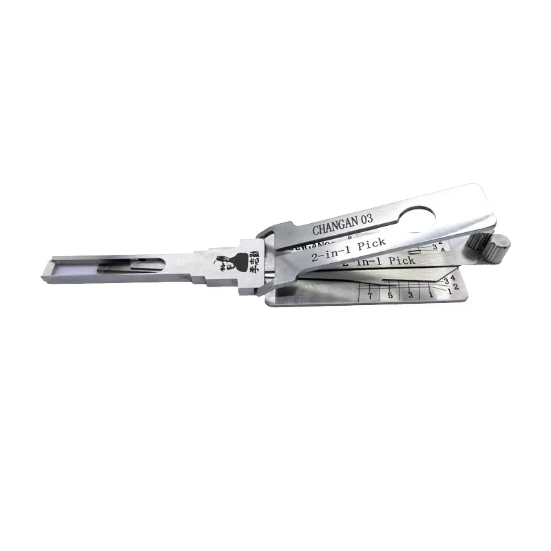 Original Lishi CHANGAN03 2 in 1 Lock Car door open for Changan Deep Blue Chery Ice Cream Vertical milling