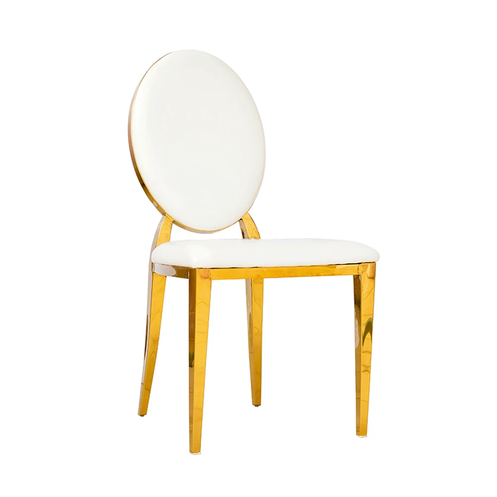 Factory Direct 2026 Luxury Gold Banquet Chairs And Tables Royal Wedding Event Venue Affordable Pricing