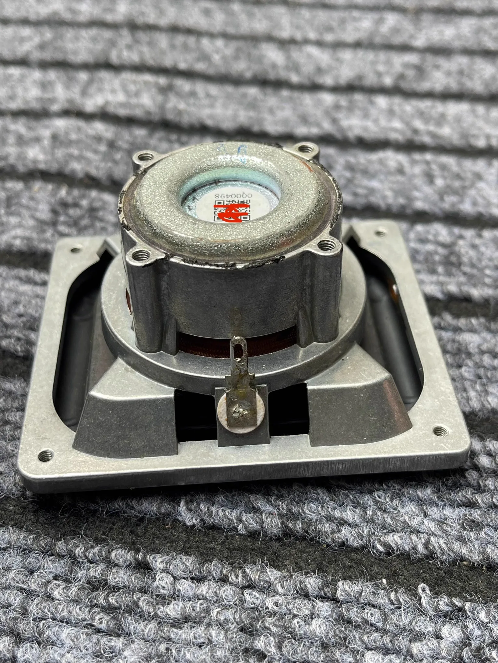 GHXAMP High-End Flat Panel Speaker with Aluminum Alloy Frame - 15W 4Ω, 78x68mm | Clean, Clear & Natural Sound 1pc