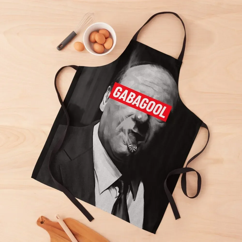 Tony Soprano Gabagool Apron with personal logo Art kindergarten teacher Kitchen Household Items Apron