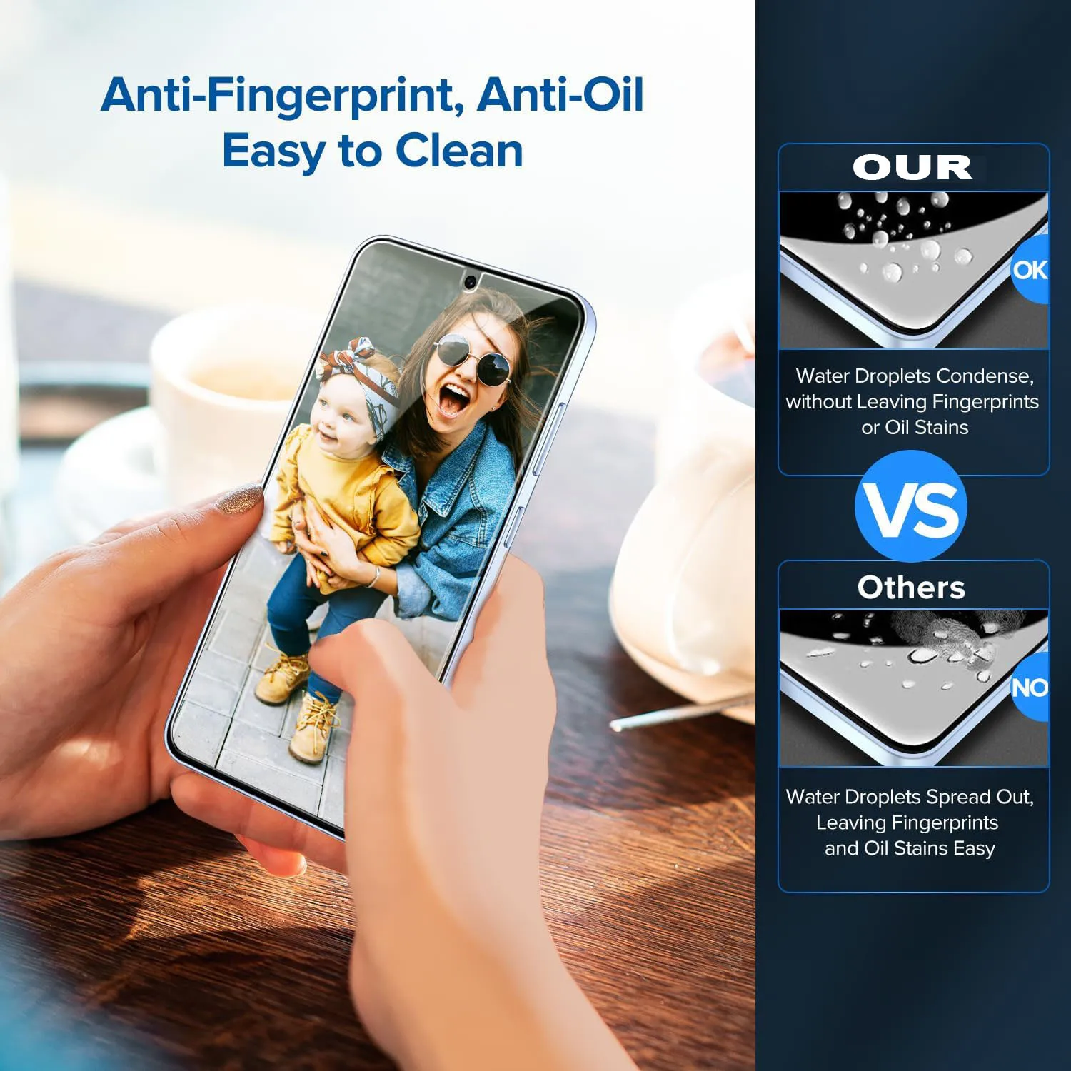 1/4 Stücke 0,2mm Gehärtetes Glas Für Samsung Galaxy S25 5G Fingerabdruck Entsperren Displayschutzfolie Glasfolie – Detail 5