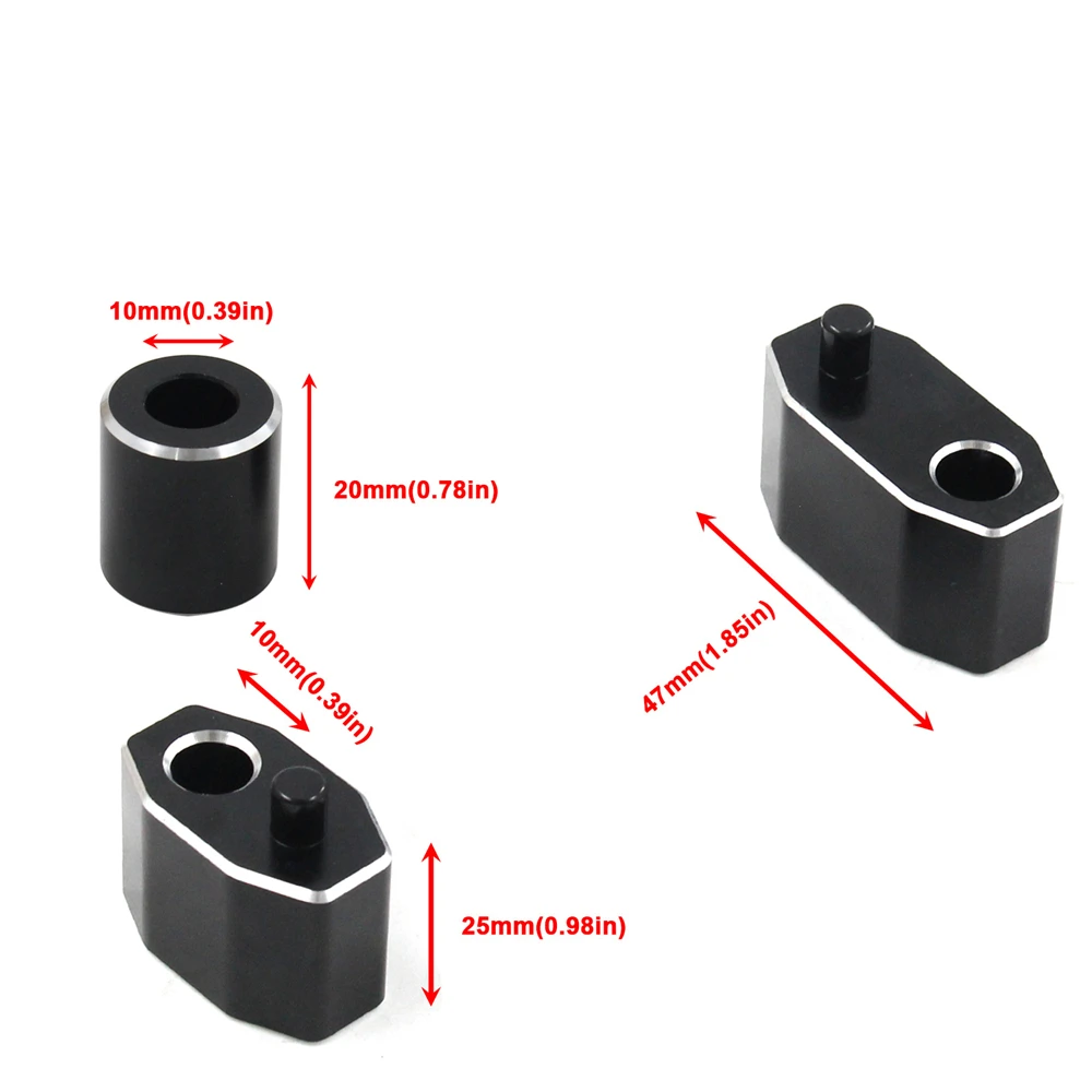 

1 Inch Driver Floorboard Extensions Floorboard Spacer Extenders 2009-2025 For Touring Road King Road Glide 2009-2013 FL Trikes