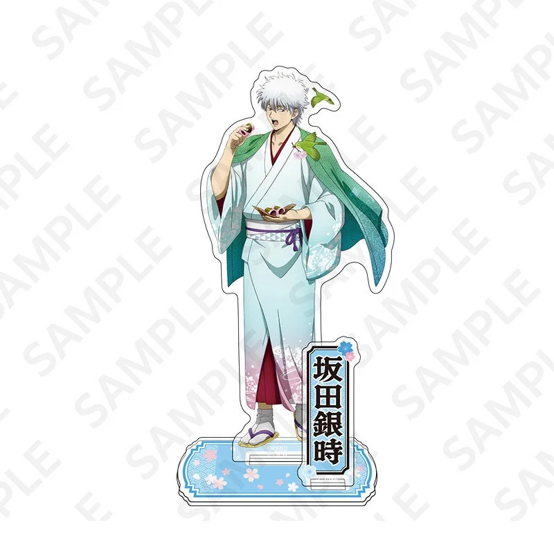 Gintama 15CM New Arrival Anime Acrylic Standee Model Plate HD Color Printing Desktop Collectible Decoration For Keychain