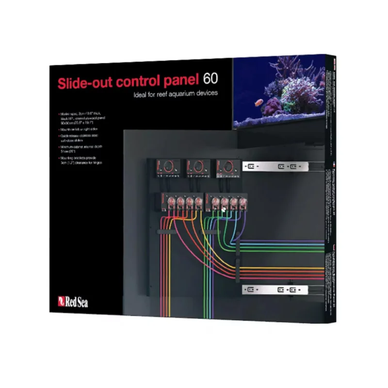 RedSea 25/60cm Slide-out Control Panel Place Coral Reef Monitoring and Maintenance Equipment To Easily Push and Pull