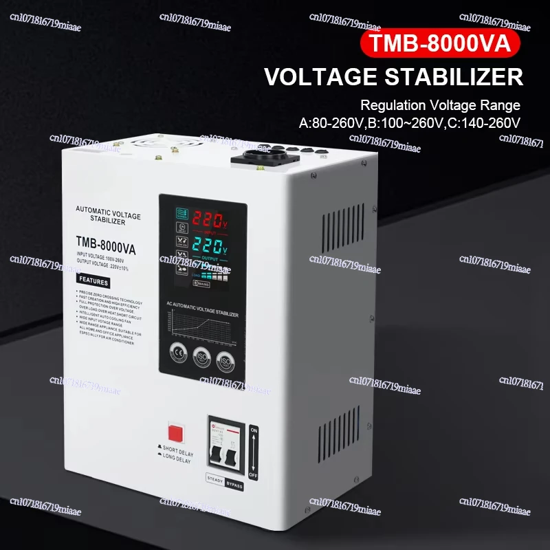 

Single Phase 1000VA 3000VA 5000VA 8000VA Regulator AC 220V AVR Automatic Regulator