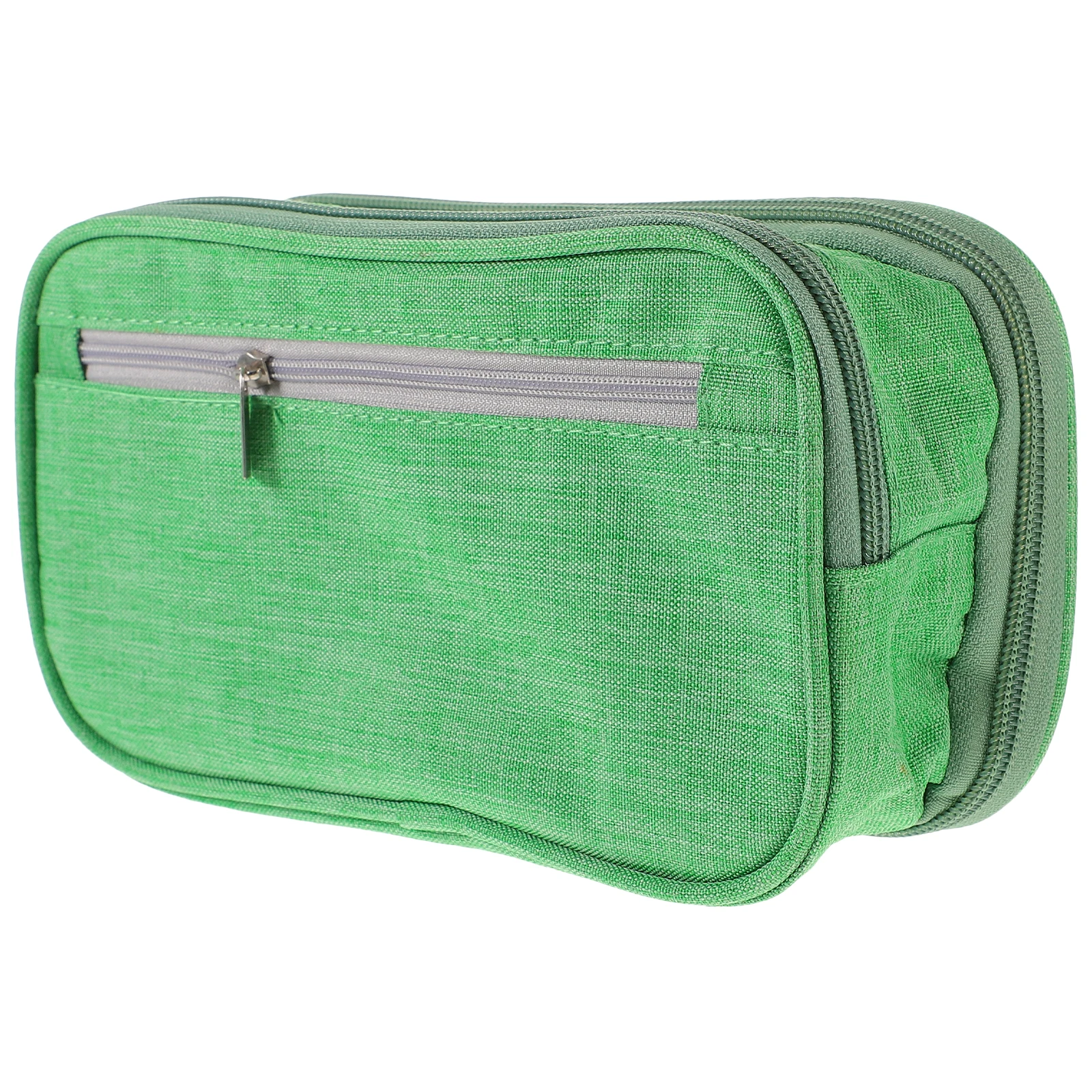 

Multi-Function Pencil Bag Three-Layers Pen Storage Bag Large Capacity Portable Pencil Pouch Smooth Zipper Chic Design