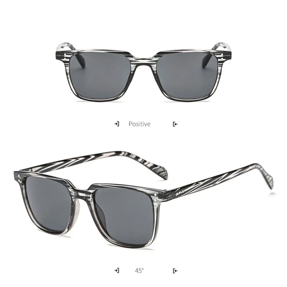 Fashion Square Sunglasses Men Vintage Shades Women Sun Glasses Retro Driver Eyewear UV400 High Quality