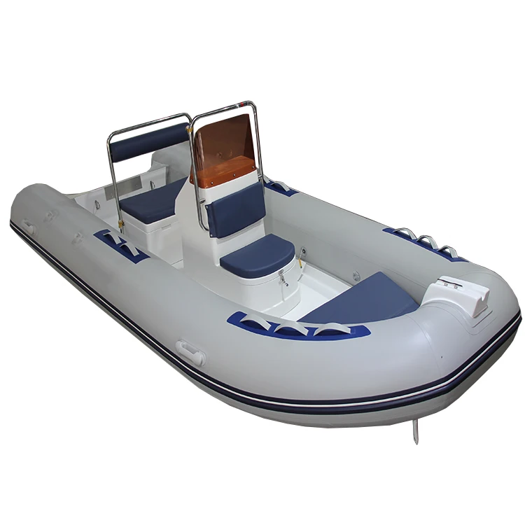 Luxury Rib-390B 1.2mm PVC Rescue Fiberglass V-Hull Family Fishing Ribs Leisure Ribs