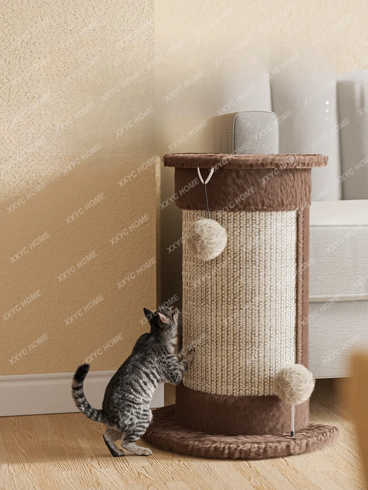 

Vertical Sisal Cat Scratch Board Wear-Resistant Non-Chip Protection Sofa Anti-Scratching Cat Pillar Cat Grinding Claw