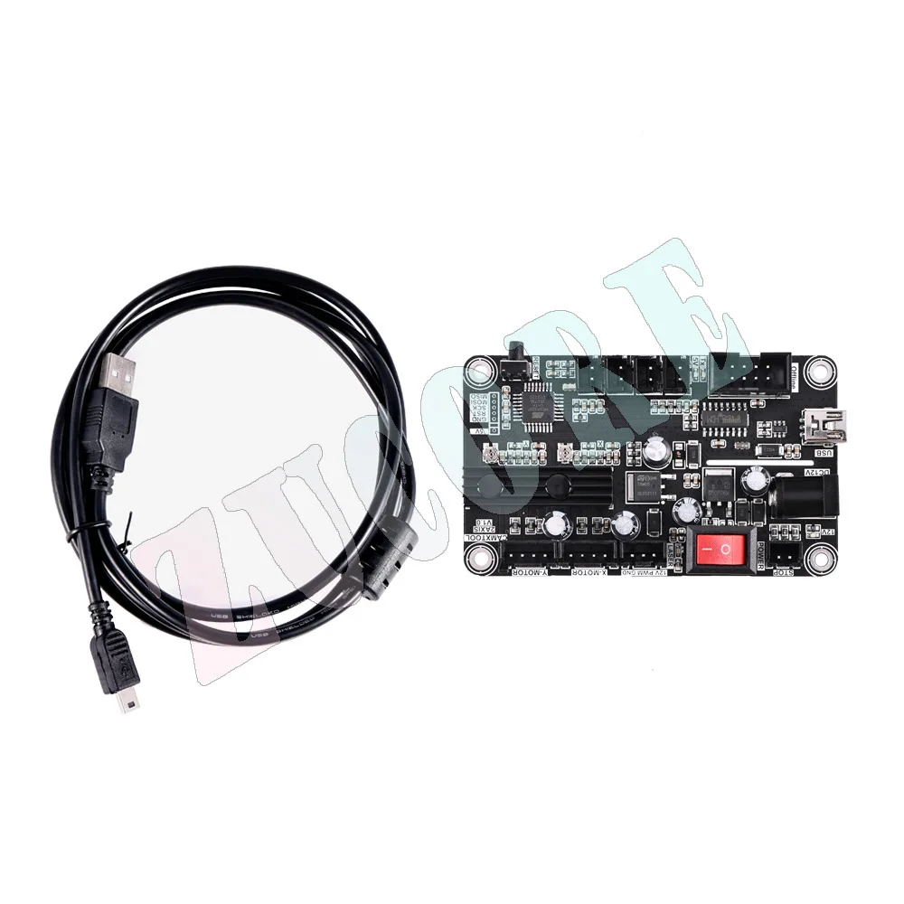 

GRBL двухосная плата управления USB двухосная плата управления для лазерного гравировального станка DIY небольшой гравировальный станок с ЧПУ