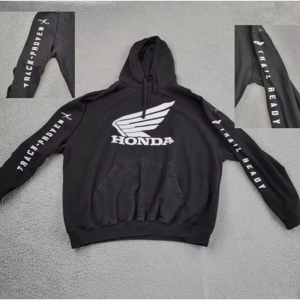 HONDA 2025 Nova Moda Quente Honda Logo Moletom Com Capuz Outono e Inverno Masculino e Feminino Geral Street Wear Casual Moletom Com Capuz Motocicleta