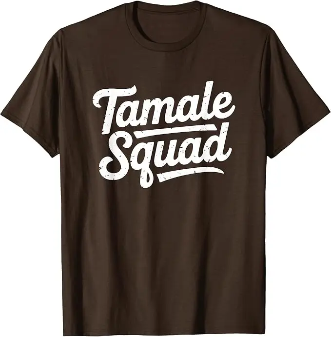 Tamale Squad Shirt – Lustiges T-Shirt mit mexikanischem Essen und Familienmotiv, Y2k-Buchstaben, bedrucktes, personalisiertes Spruch-T-Shirt, weiche Baumwollkleidung – Detail 12