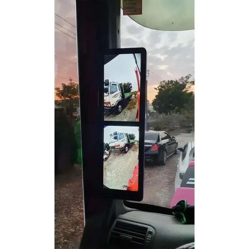 Espelho retrovisor eletrônico de 15,88 polegadas com sistema de ponto cego duplo M-708