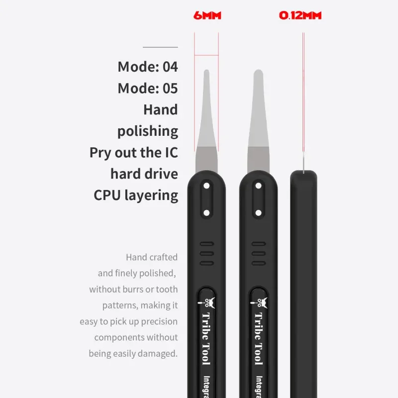 Tribe Tool 5in1 Prying Blade Set Multi Type Knife Blade for Mobile Phone Motherboard Scraper Glue Removal Knife Tool