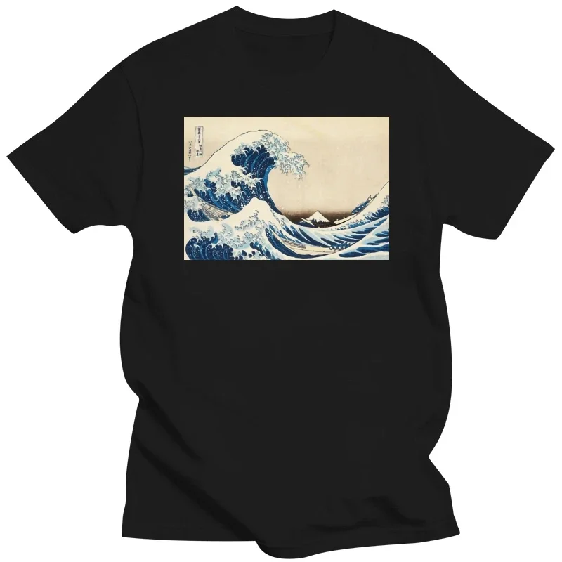 

Футболка Мужская/женская с надписью «Hokusai Kanagawa Great Wave»