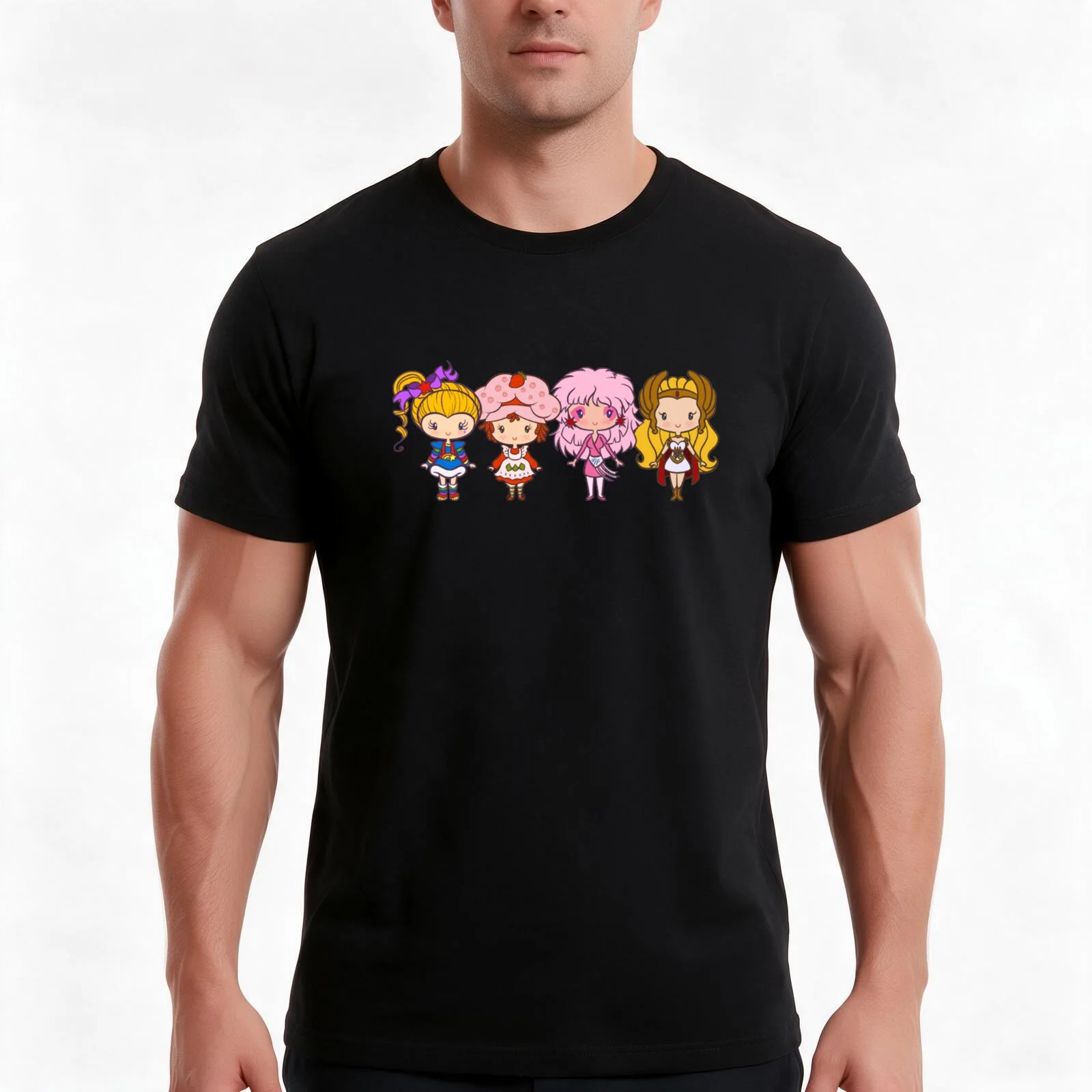 Eighties Ladies Quartet Shirt T-Shirt, Summer Casual Cotton Tee, Oversized Streetwear Tops, Vintage Graphic Print, 100% Cotton