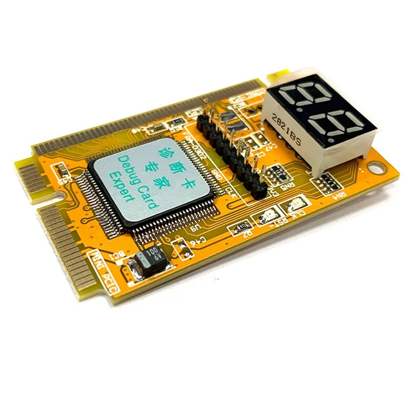 Testador do analisador da placa-mãe do cartão diagnóstico, perito do cartão de depuração, mini PCI, PCI-E, LPC, cartão postal do USB, 3 em 1