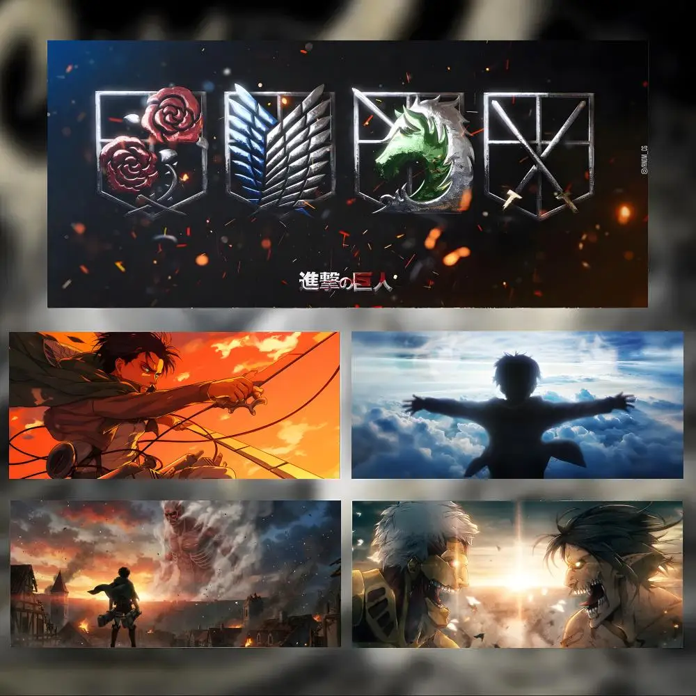 Anime Dark A-Attack on T-Titan Mouse Pad Large Gaming Mousep