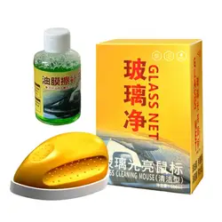 Car Glass Oil Film Remover glass cleaning board Compound Windshield Cleaner Car Glass Coating Clear Window Auto Detailing