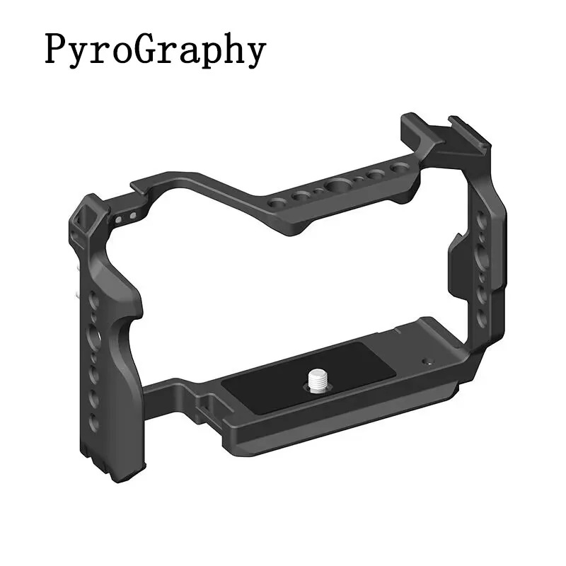 PyroGraphy A7CII/A7CR Camera Cage with Cold Shoe 1/4