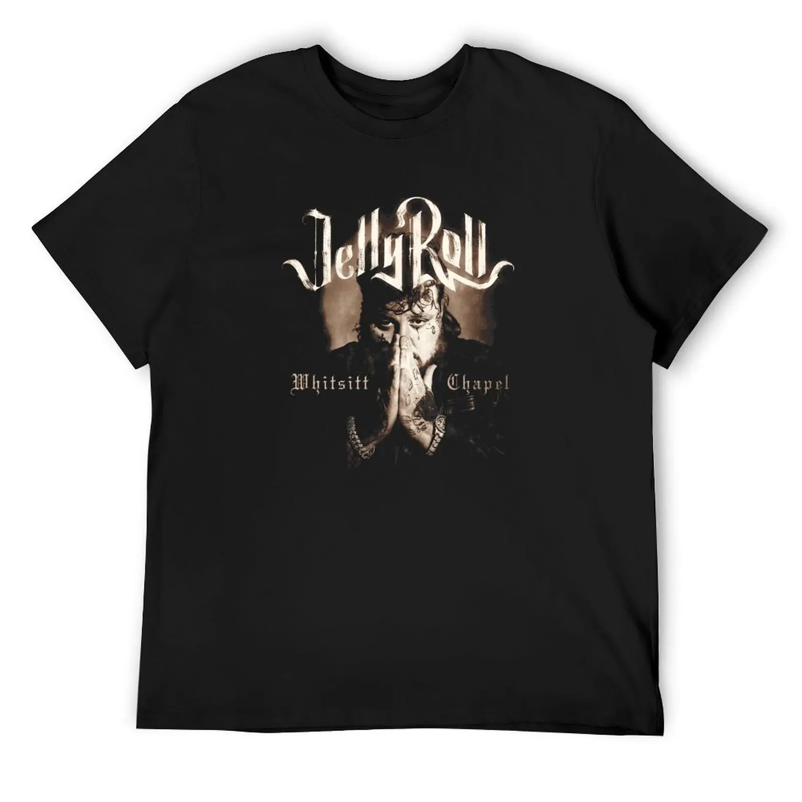 

Jelly Roll Whitsit Chapel T-Shirt tops korean fashion baggy shirts Short sleeve tee mens shirts graphic tee