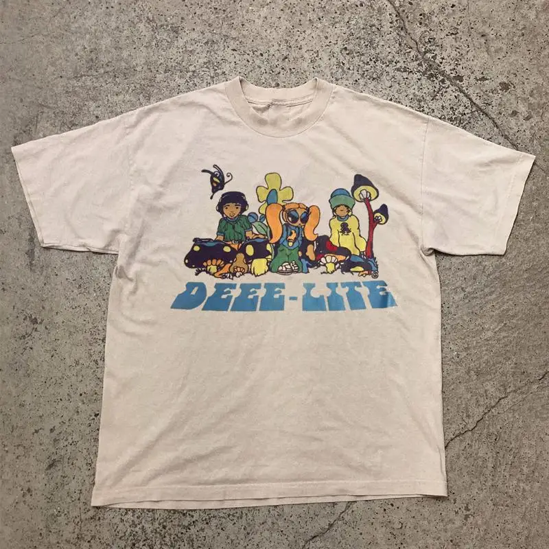 Camiseta Deee Lite Band Dewdrops In The Garden talla completa S 5Xl Tt133